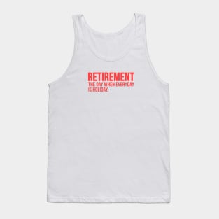 Funny Retirement Tank Top